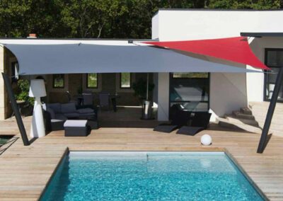 Shade sails Pascal Bruno Marine